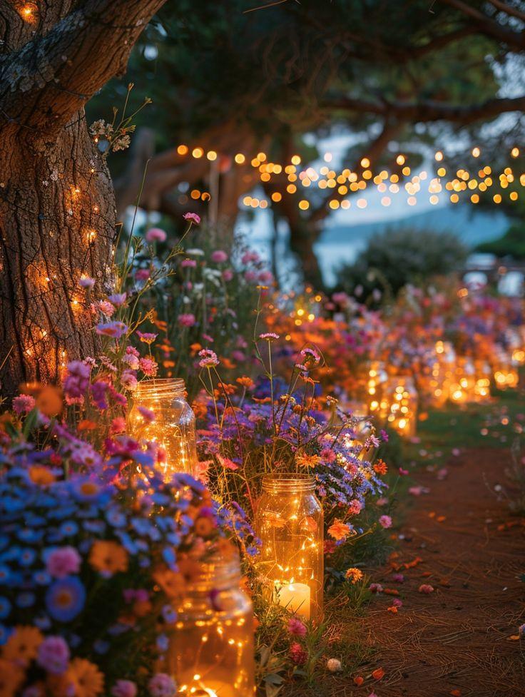 Whimsical Twilight Rosette Mingle